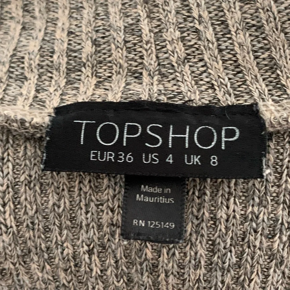 Topshop stretchy ribbed